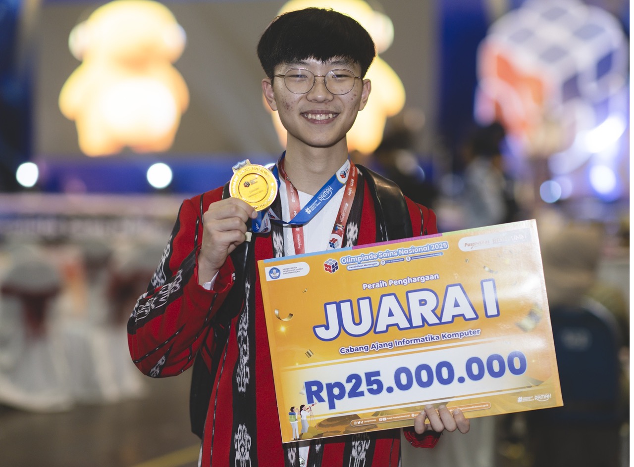 Thesen Wijaya, Gold Medalist OSN 2025 🥇